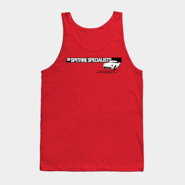 TRIUMPH SPITFIRE - 1970s dealer ad Tank Top by Throwback Motors